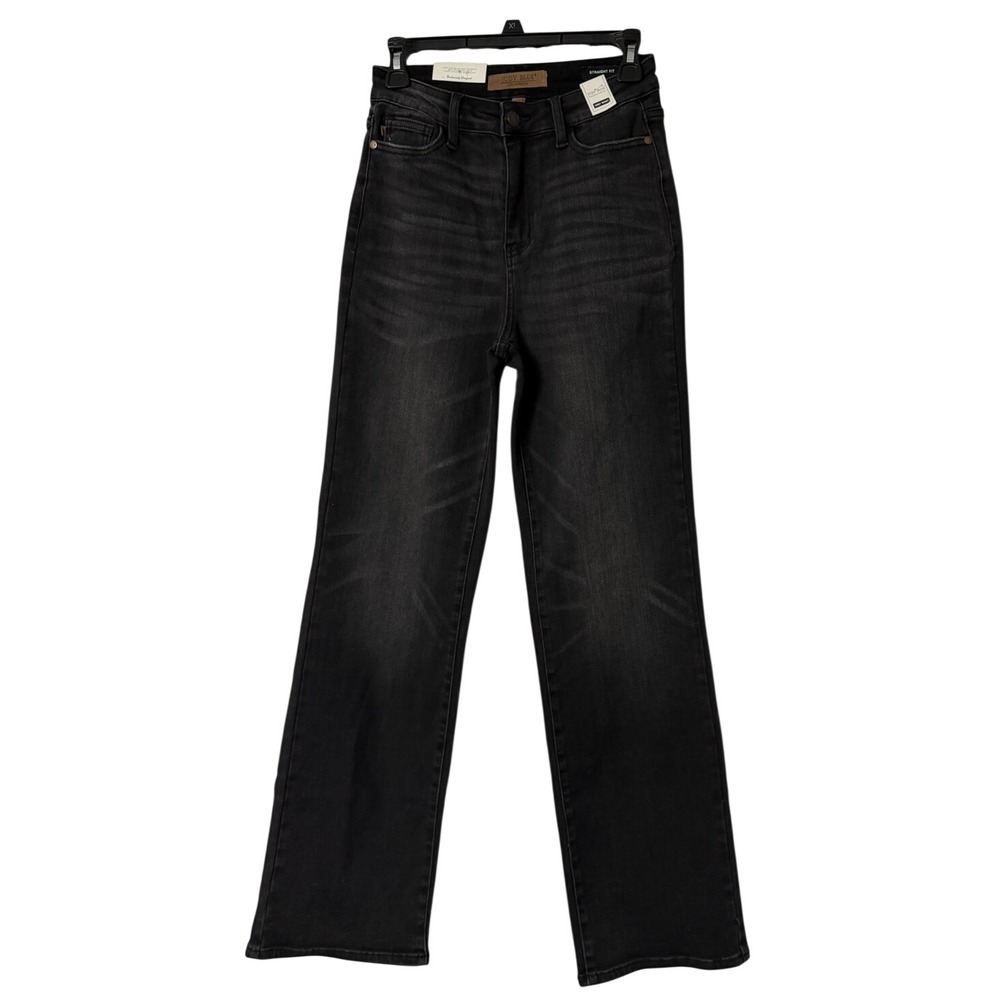 NWT Judy Blue Los Angeles Womens Black Stretch High Waist Jeans Denim Size 5/27